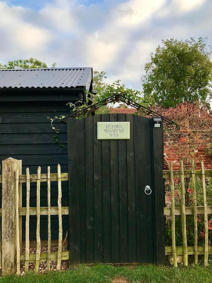 Melford Allotment Shed-Vintage Lodge Suffolk Лонг Мелфорд Екстериор снимка